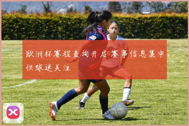 欧洲杯赛程查询开启 赛事信息集中供球迷关注